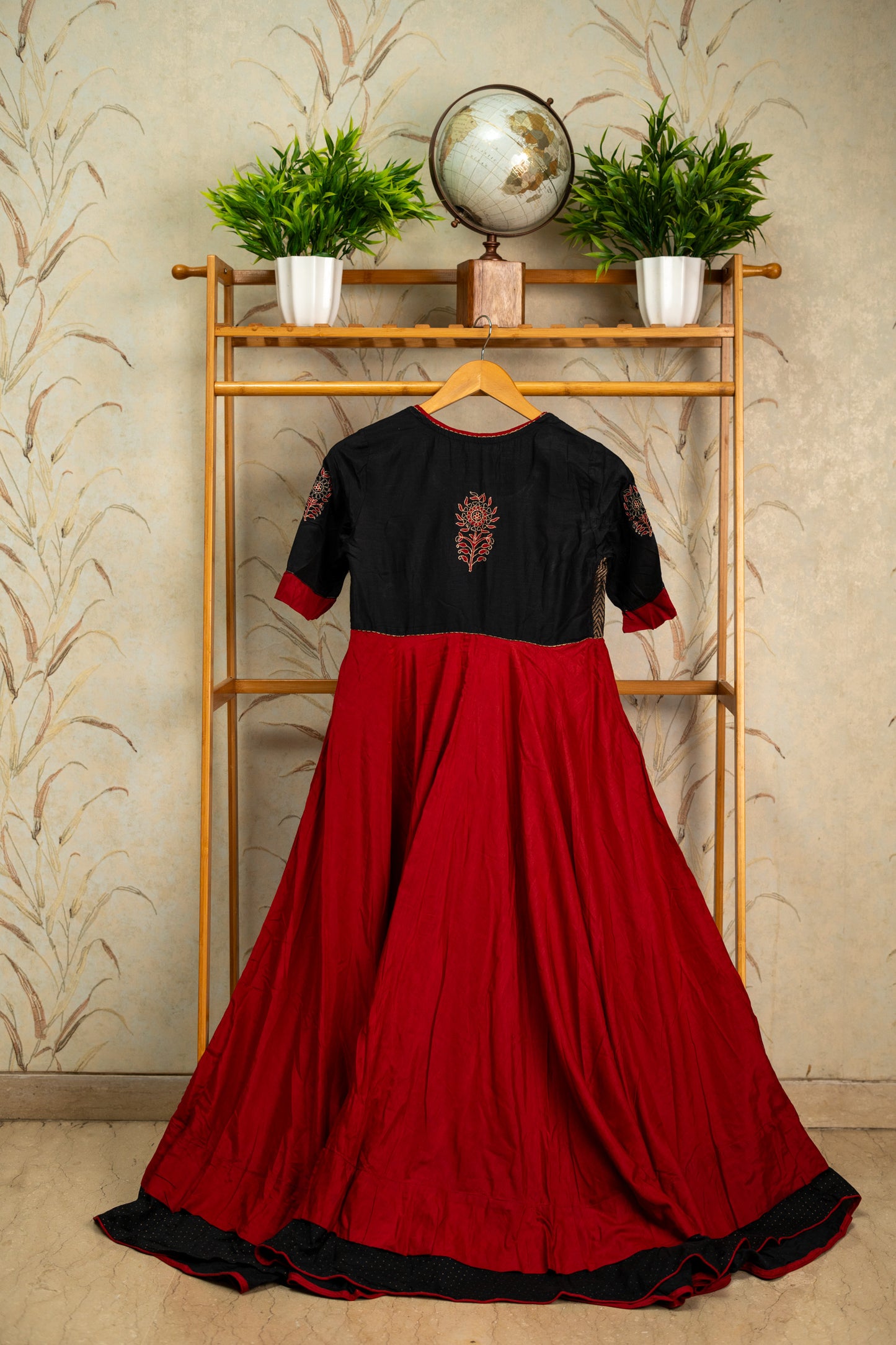 Red Anarkali Kurta