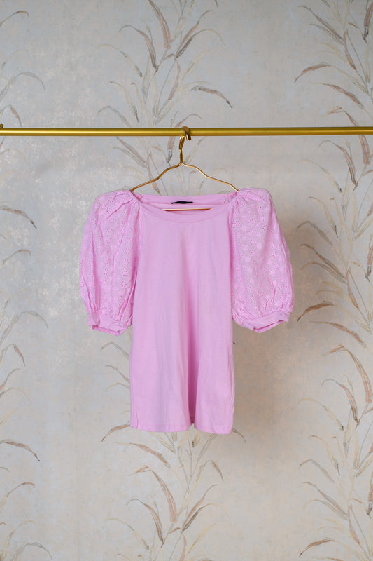 Pink Balloon sleeves top