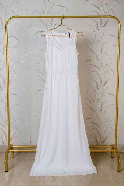 White Long Dress