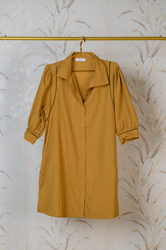 Mustard Long Dress