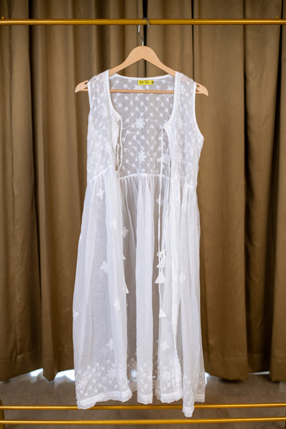 Chikankari jacket