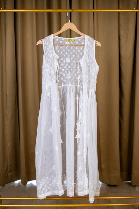 Chikankari jacket