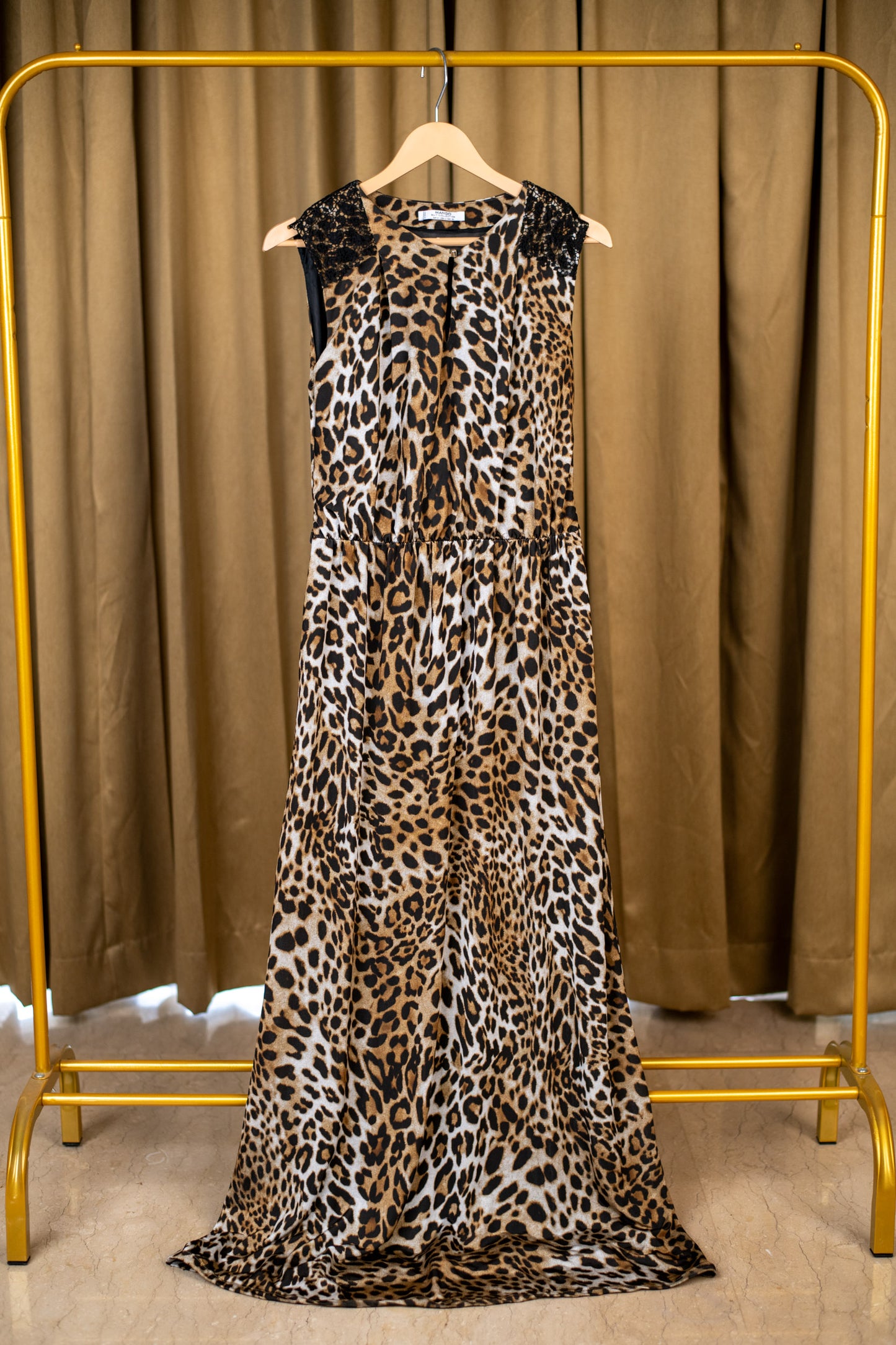 Leopard Print Gown