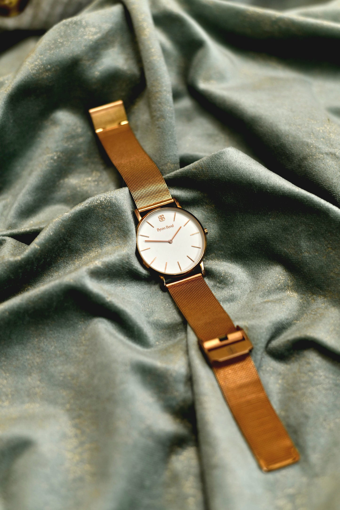 Bryon Bond Angel mesh Strap watch