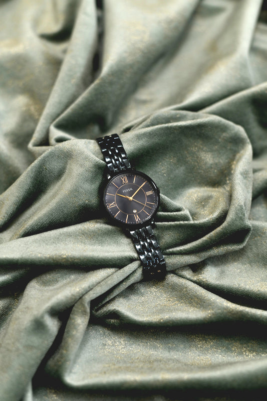 FossilJacqueline Analog Black Dial Women's Watch