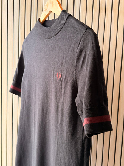 Fred Perry Black Nit Dress