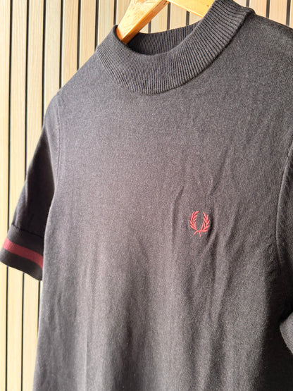 Fred Perry Black Nit Dress