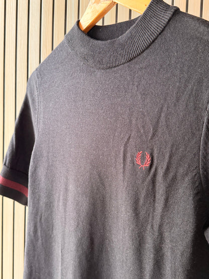 Fred Perry Black Nit Dress