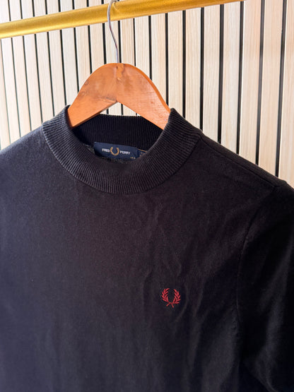 Fred Perry Black Nit Dress