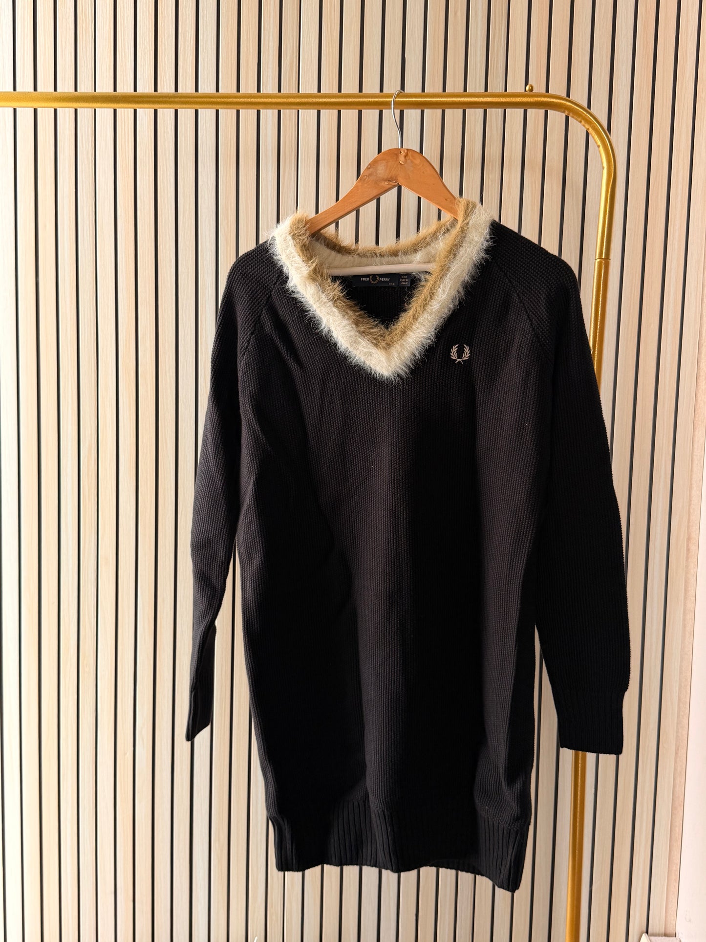 Fred Perry Fur Sweater