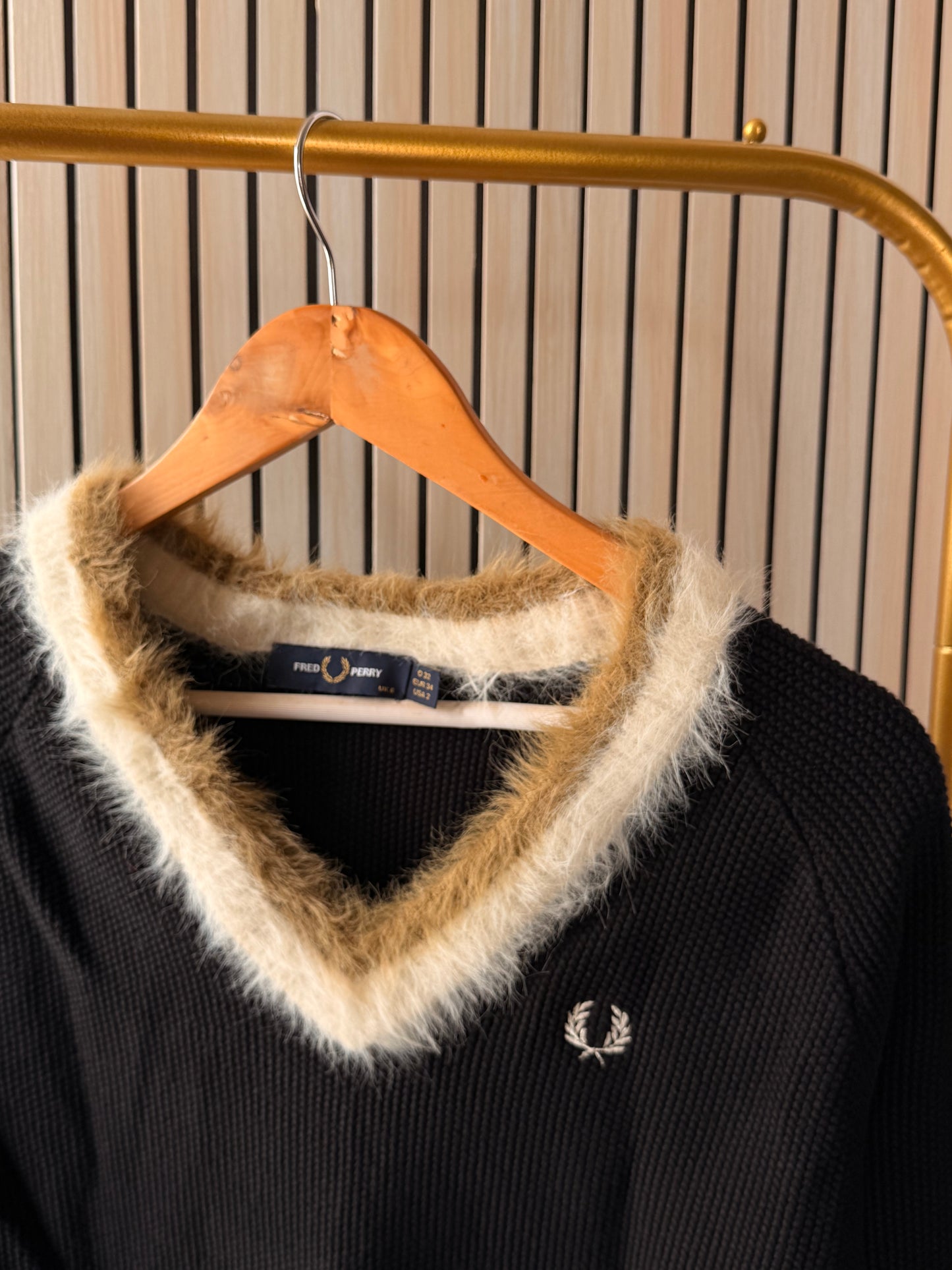 Fred Perry Fur Sweater